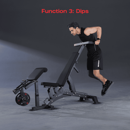 Heavy Duty 8-in-1 Adjustable Bench | Ascend HB-800