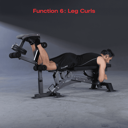 Heavy Duty 8-in-1 Adjustable Bench | Ascend HB-800