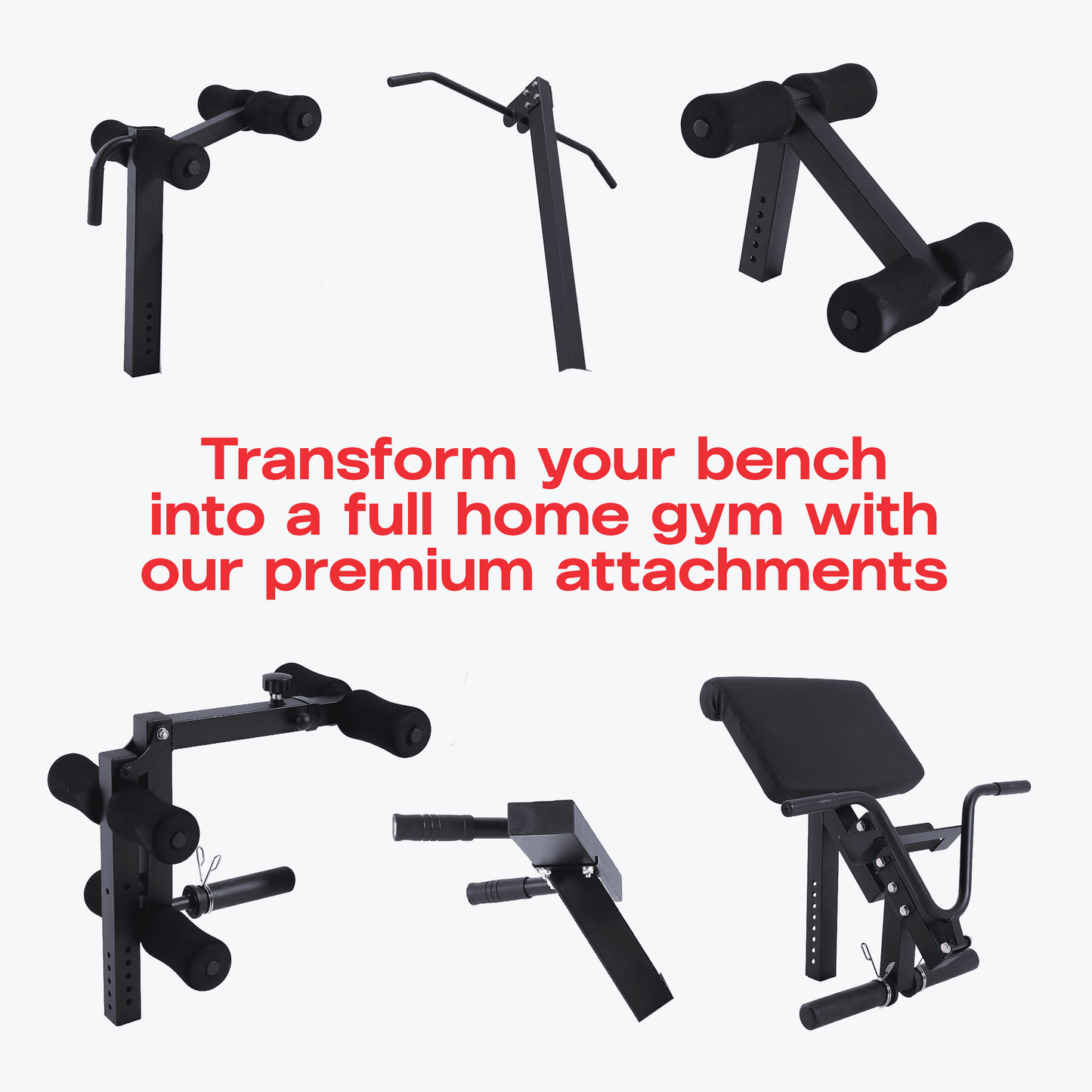 Heavy Duty 8-in-1 Adjustable Bench | Ascend HB-800