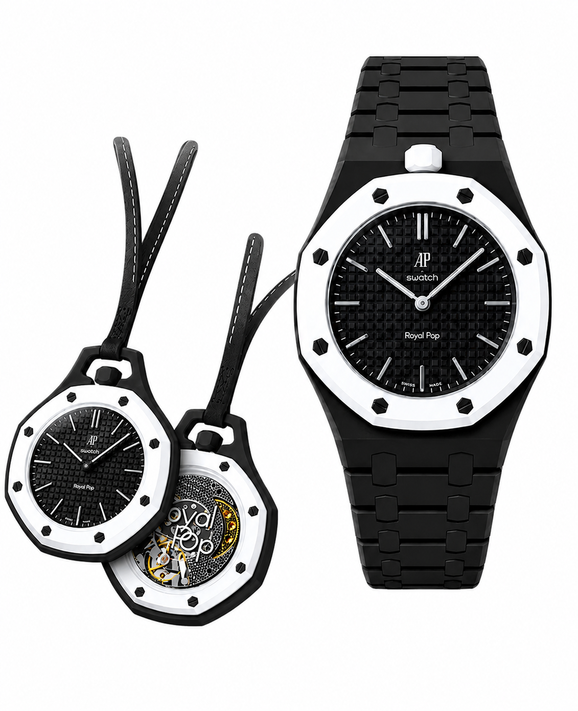 Royal Pop Bioceramic - Noir & Blanc