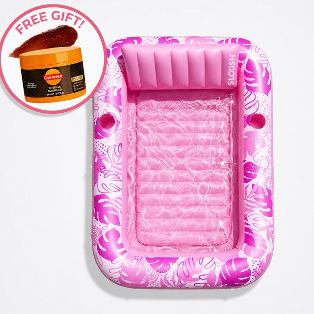 Sloosh™ — Piscine de bronzage gonflable