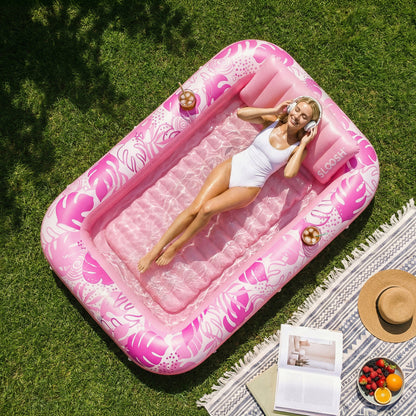 Sloosh piscine de bronzage gonflable