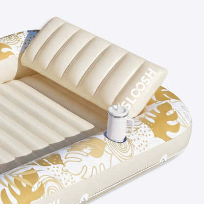 Sloosh piscine de bronzage gonflable