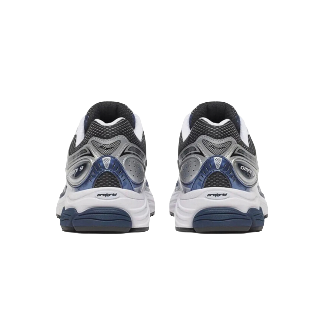 Saucony OMNI 9 coloris Blue Navy - vue 3