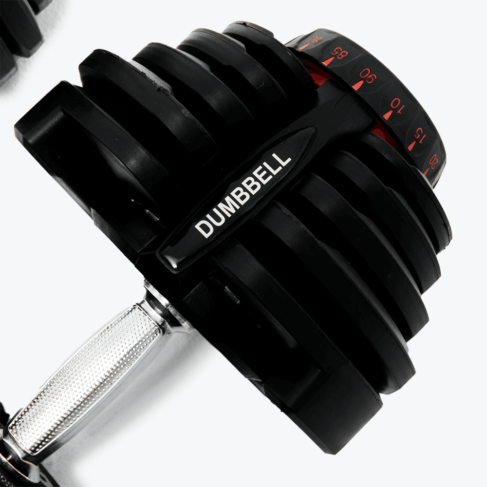 Bundle: Set of Dumbbells (10 - 90 lb) & Bench