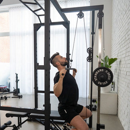 Olympic Training Bundles with Cast Iron Plates (Ascend Cage 3.0)