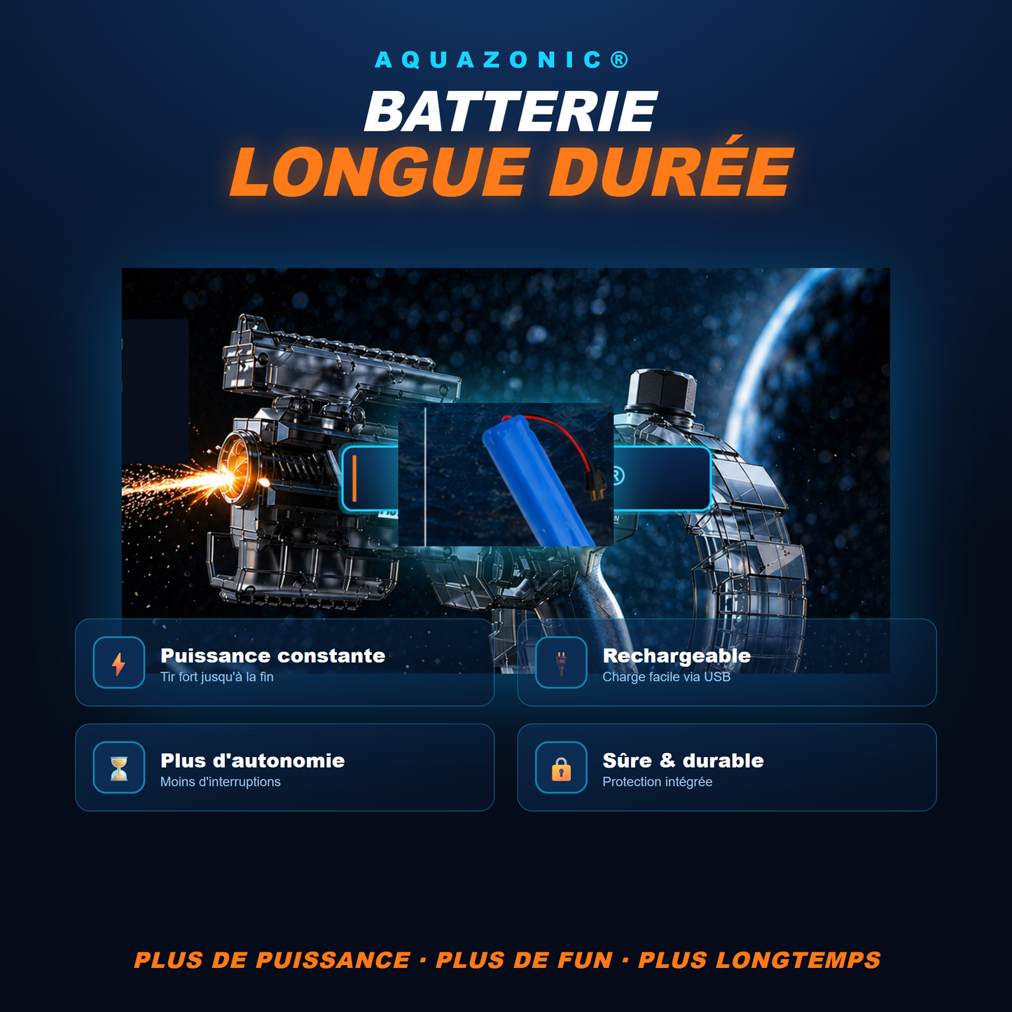Pistolet à Eau AquaZonic®