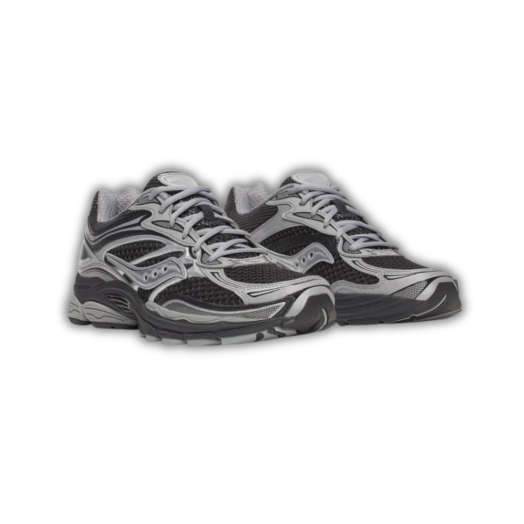 Saucony OMNI 9 coloris Black & Grey - vue 2