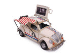 MNK Home Decorative Diecast Car - Made from Metal - Volkswagen Beetle Cabriolet Model - Ideal for Home Decor & Party Favor for Friends & Family Members, Multicolor