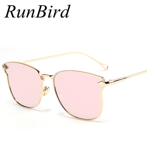 RunBird Metal Alloy Frame Butterfly Brand Eyewear Cat Eye