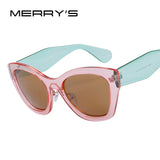MERRY'S Butterfly Brand Sun glasses Women Cat Eye Sun Glasses UV400