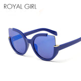 ROYAL GIRL New Fashion Cat Eye Sunglasses Women Brand Designer