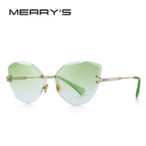 MERRY'S DESIGN Women Rimless Sunglasses Gradient Lens UV400 Protection S'6078