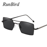 RunBird Retro Square Sunglasses Colorful Shades UV400